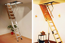 AM-BOSS Attic Ladders from Little Jumbo Ladders