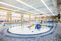 Illusions Light Pipe for Swimming Centre Lighting by Hotbeam