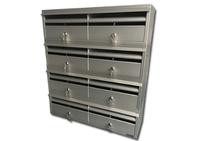 	High-Tensile Anodised Aluminium Extrusion Letterboxes by Securamail	