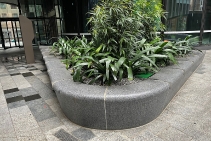 	Carbon Neutral Natural Stone Street Furniture and Planters	