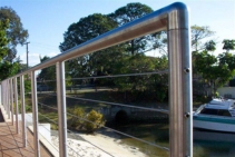 	Stainless Steel Modular Handrail Systems by Bridco	