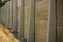 Concrete Sleeper Retaining Walls Brisbane from Concrib