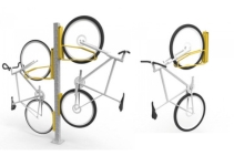 	Dynamic Vertical Bike Rack with Pivot Movement from Cora Bike Rack	