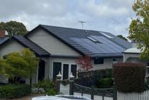 	Recessed Solar Roof Panels by Higgins Roofing	