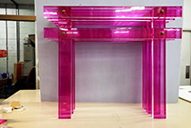Custom Coloured Acrylic - Vibrant Edge Acrylic by Allplastics