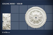 Plaster Ceiling Roses - 08 by CHAD Group