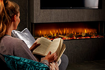 Vivente 1, 2, or 3-sided Fireplaces from Real Flame