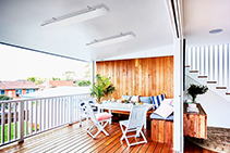 Seamless Alfresco Radiant Heaters New from HEATSTRIP