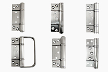 AllWeather Hinge Sets in Stainless Steel from Cowdroy
