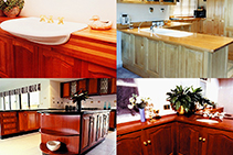 Solid Timber Kitchens and Bathrooms from DGI