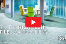 Proven Cleanable Flocked Flooring - Flotex by Forbo