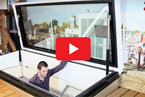 Triple Glass Roof Hatches from Gorter Hatches