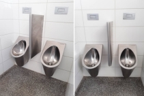 Privacy Panel for Urinals by Britex