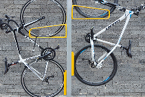 New Commercial Vertical Bicycle Parking from Cora Bike Rack
