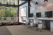 	Noise Reducing Carpet Tiles for Offices by Forbo	