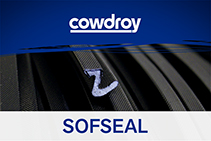 L-Shaped Door Seals - SOFSEAL by Cowdroy