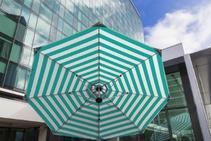 	Commercial Cantilever Umbrella by Instant Shade Umbrellas	
