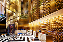 Custom Metal Curtains for The Star Sydney by Di Emme