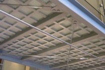 	Glass Blocks in Steel Grid by Obeco Glass Blocks	