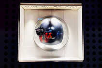 Acrylic Mirror Domes for Futuristic Retail Fit-outs by Allplastics