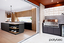 Beautiful Interior Cabinetry & Surfaces from Polytec