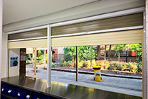 Roller Shutters with Flyscreens for School Canteens from ATDC