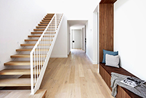 Contemporary American Oak Staircases by S&A Stairs
