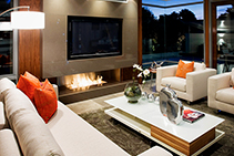 Extra-large Rectangular Fireplaces by EcoSmart Fire