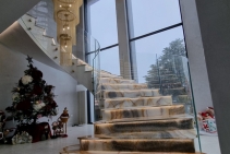	Frameless Curved Glass Balustrade by Bent & Curved Glass	
