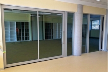 	Glazed Acoustic Sliding Doors for Educational Buildings by Bildspec	