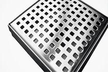 7mm Small Square Drain Grates from Vincent Buda & Co