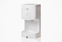 Mini Hand Dryers in White from Verde Solutions