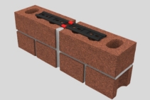 	Brickwork Vertical Control Gap Tie by Cerra Metal Works	