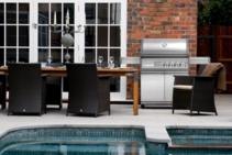 	CROSSRAY Freestanding 4 Burner Gas BBQ by Thermofilm	