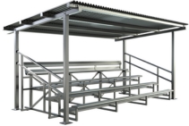 	Custom Grandstand Seating by Ullrich Aluminium	