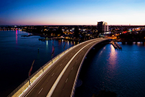 Award-winning Lighting Design for Mandurah Bridge by WE-EF