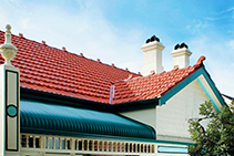 Terracotta Roof Tiles for 12-Degree Roof Pitches from Higgins