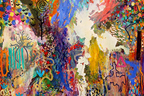 Abstract Paintings by Peter Griffen on Now at SOHO Galleries