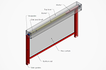 Commercial Fire Curtains from Technical Protection Systems