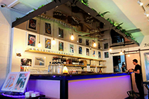 Coloured Acrylic Ceilings & Walls for Bars by Allplastics