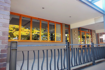 Rustic Commercial Timber Doors from Wilkins Windows