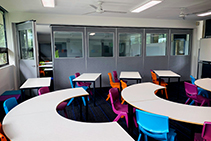 Moveable Acoustic Operable Walls from Bildspec