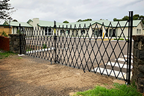 Trackless Retractable Security Gates from ATDC