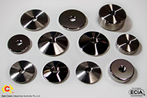 Concealed Flange Plates for Handrails from ECIA