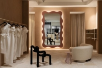 	Curtains for Boutique Changing Rooms by Solis	