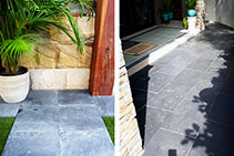 Tumbled Bluestone Natural Stone Pavers from Simons Seconds