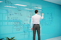 Writable Commercial Surfaces by Lustrolite® from Allplastics