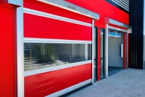 	Auto Roll Door for Car Wash Bays by Premier Door Systems	