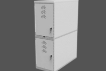 	Two Tier Bike Locker by Cora Bike Rack	