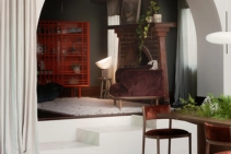 	Japanese-Inspired Bar Cabinet by Cosh Outdoor Living	